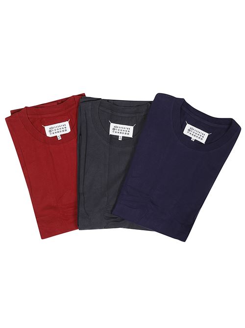 3 pack t-shirt in cotone MAISON MARGIELA | S50GC0710S23973969